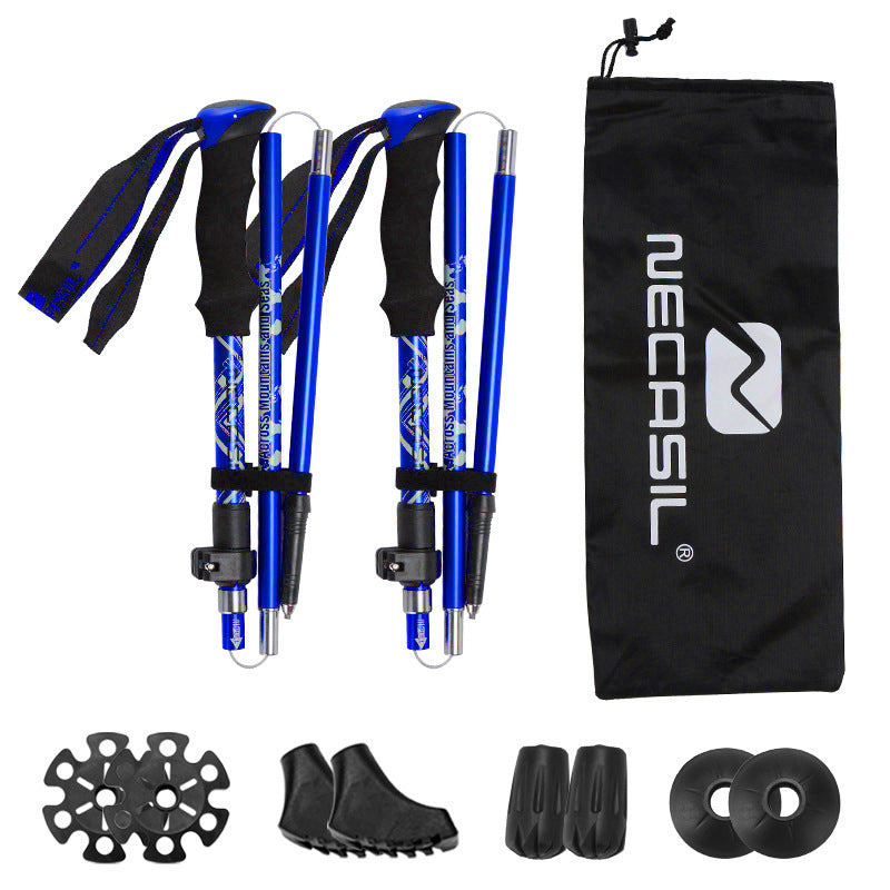 Aluminum Alloy Hiking Cane Outdoor Gear N82 Set