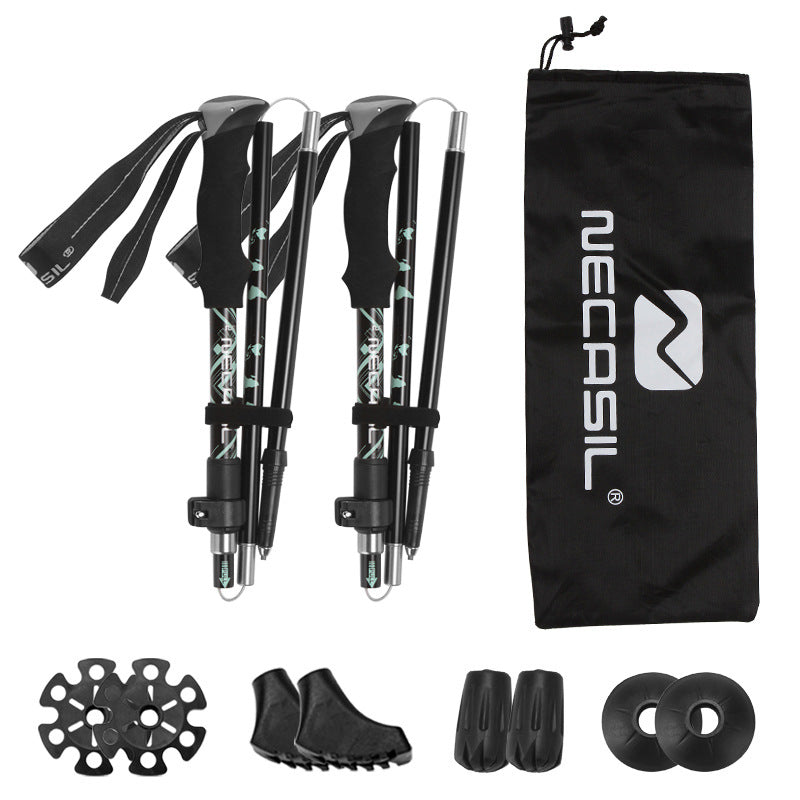 Aluminum Alloy Hiking Cane Outdoor Gear N82 Set