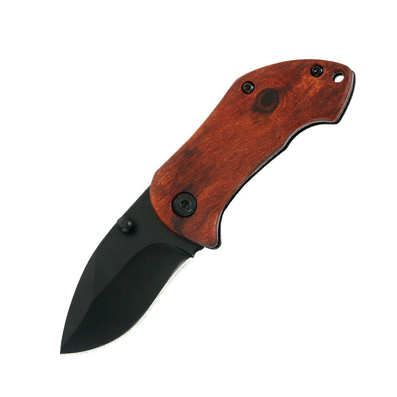 Portable Stainless Steel Folding Mini Fruit Knife Keychain Knife