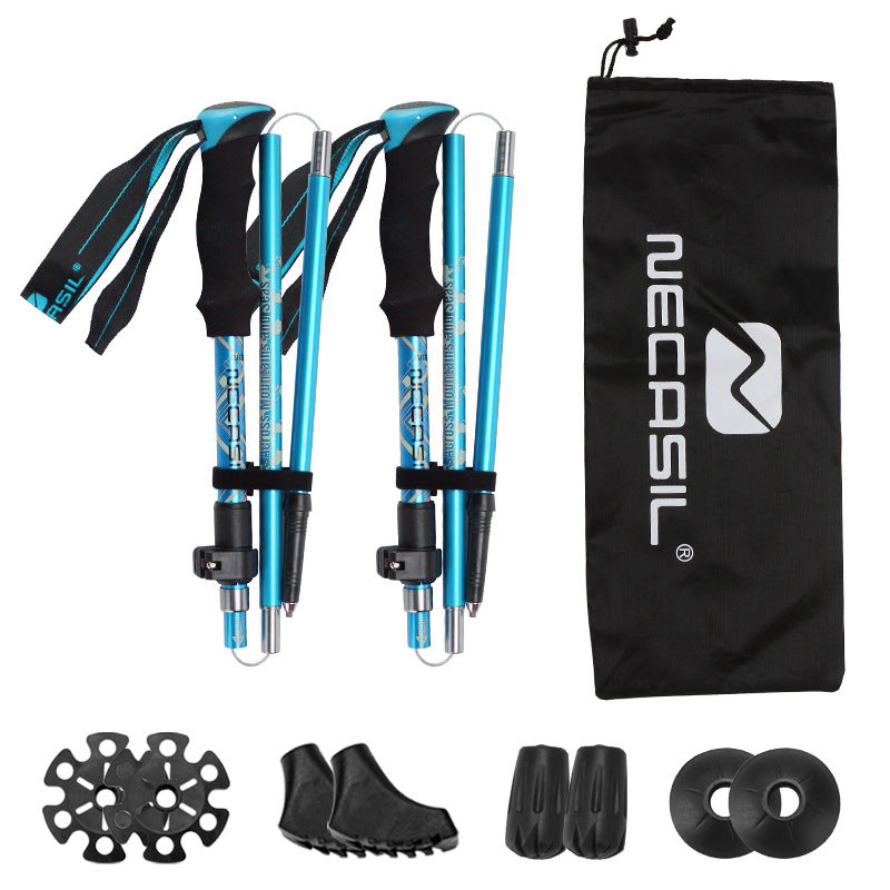 Aluminum Alloy Hiking Cane Outdoor Gear N82 Set